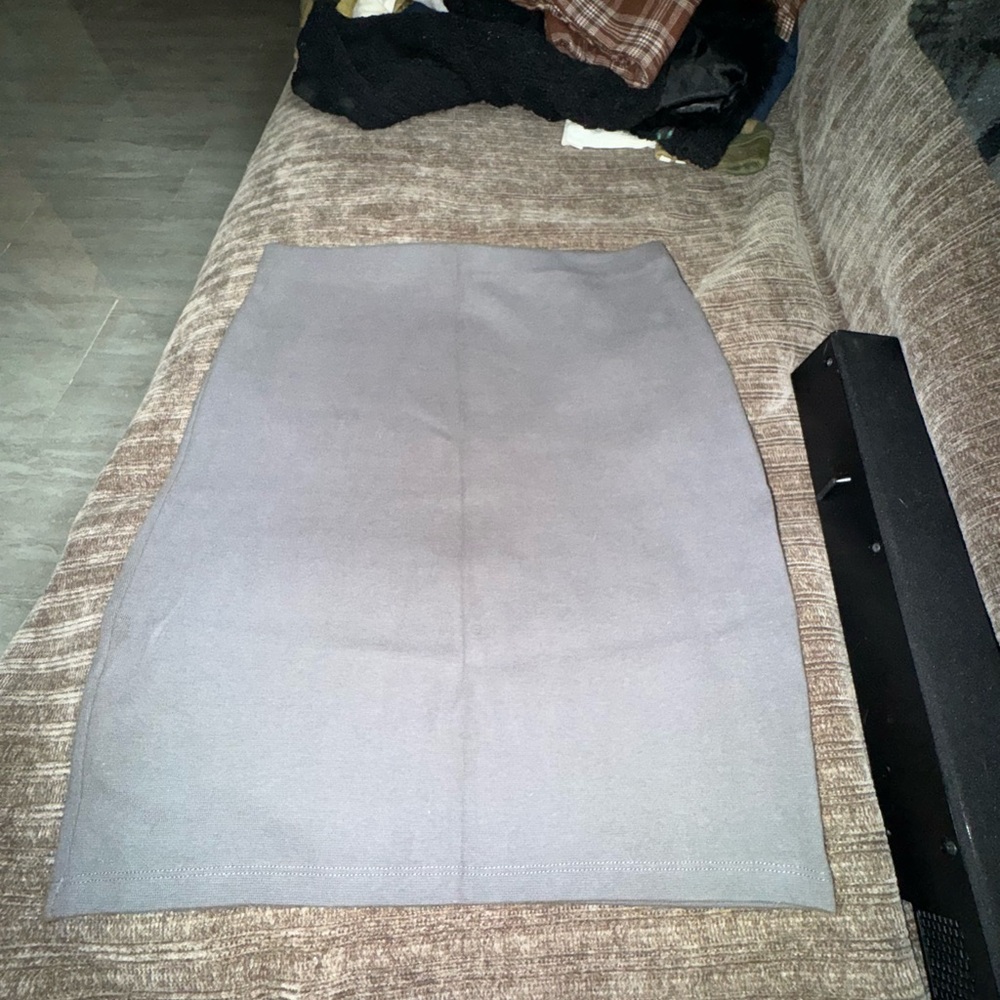 Elegant Gray Women's Skirt
